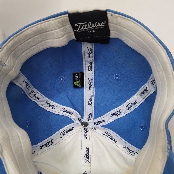 Light Blue Titleist Cap - Picture 10 of 14